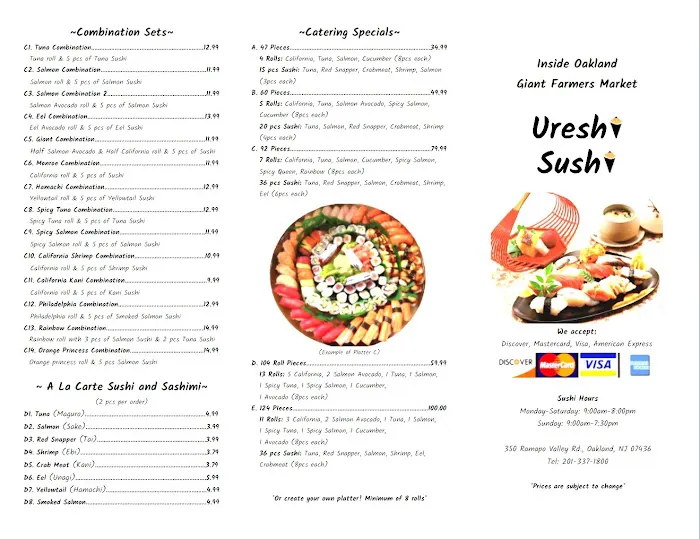 Ureshi Sushi (Inside Oakland Farmer's Market) Picture 3