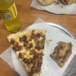 Old stone pizzeria restaurant