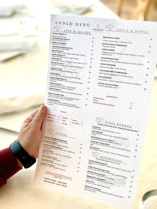 PAPARAZZI ITALIAN RESTAURANT Picture 6