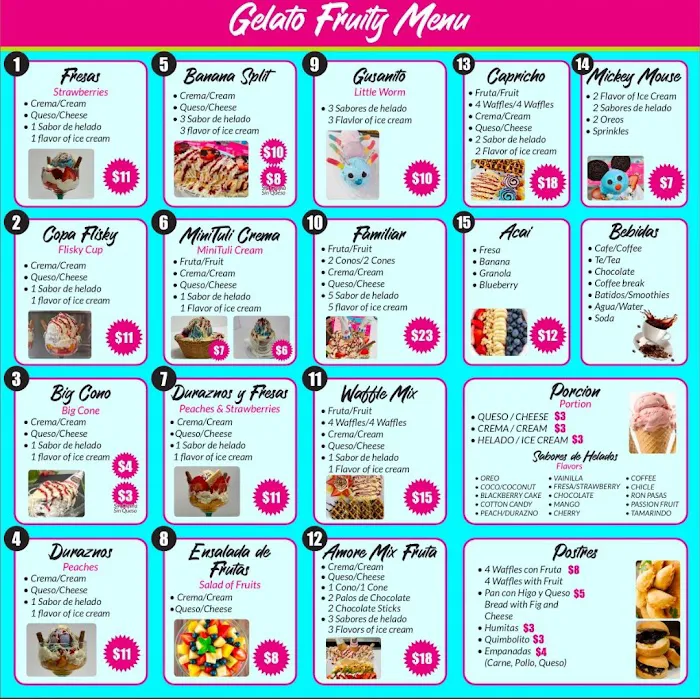 Gelato Fruity & Coffee Picture 7