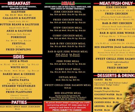 Tropical Jerk Westbury