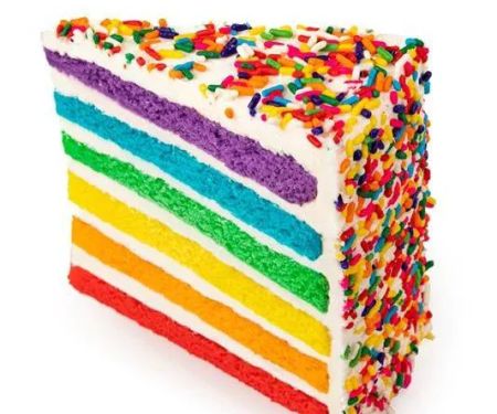 Buddy V's Cake Slice