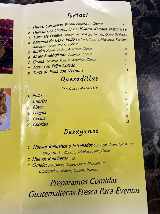 El Sabor De Mi Guatemala Restaurant Picture 2