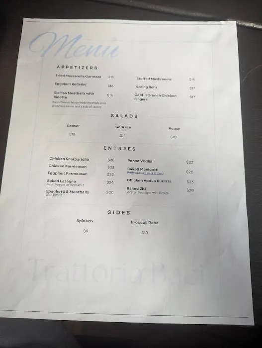 Trattoria Baci Picture 4