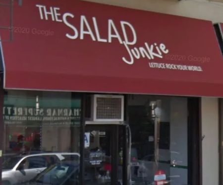 The salad junkie