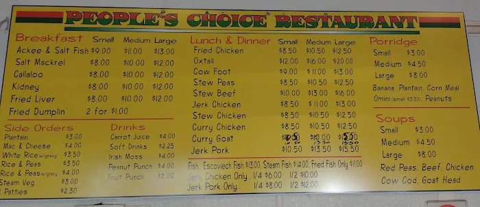 People's Choice Jamaican Cuisine Picture 1