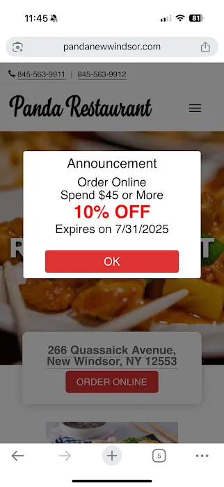 Panda Restaurant Picture 5