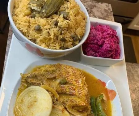 Magela's Restaurant | Haitian & Caribbean Food | Fritay Griyo, Tasso, Poisson, Turkey, Fish, Plantains, Cornmeal