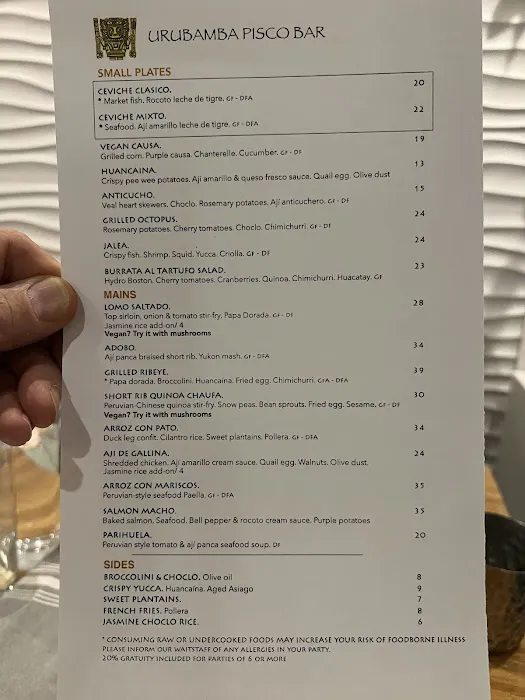 Urubamba Pisco Bar Picture 5
