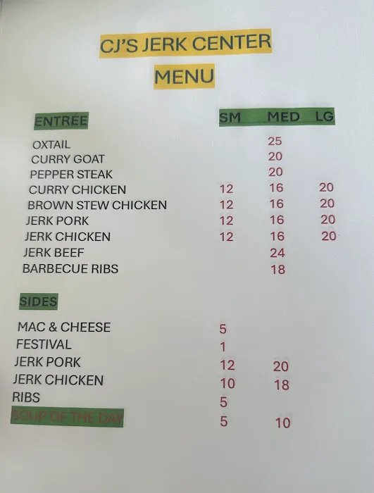 CJs Jerk Center Jamaican Restaurant Picture 5