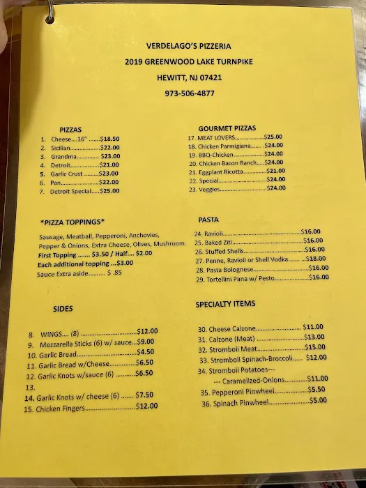 VERDELAGO'S PIZZERIA Picture 2