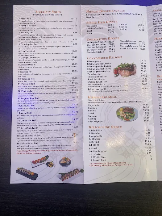 Tokyo hibachi sushi&bar Picture 9