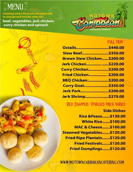 Motown Caribbean Catering services Picture 3
