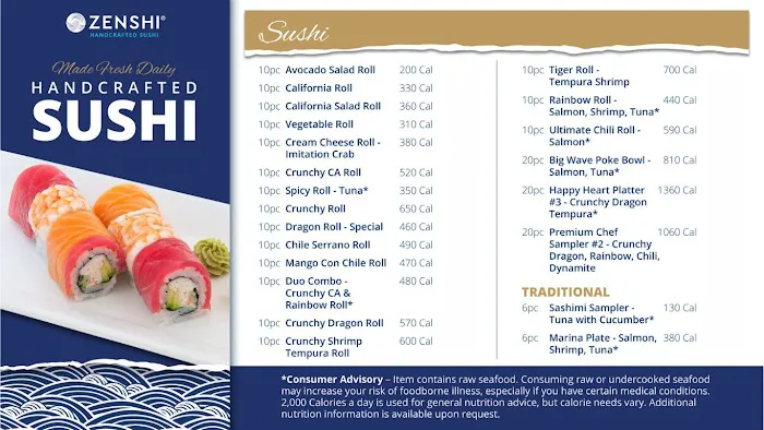 ZENSHI Handcrafted Sushi Picture 1