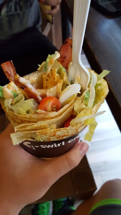 T-swirl Crepe - Flushing Picture 1
