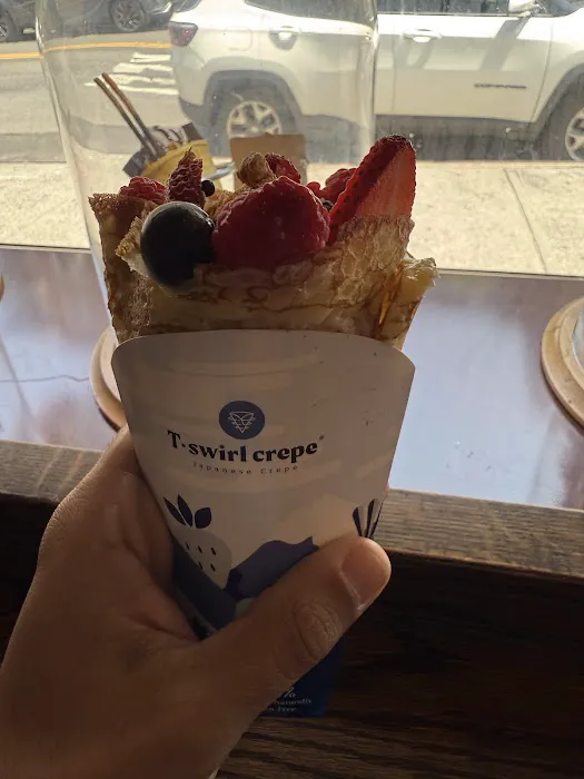 T-swirl Crepe - Flushing Picture 3