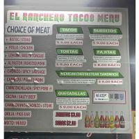 El Ranchero tacos ico