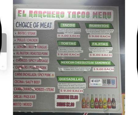 El Ranchero tacos
