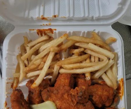 BUFFALO WINGS PIZZA AND CHICKEN