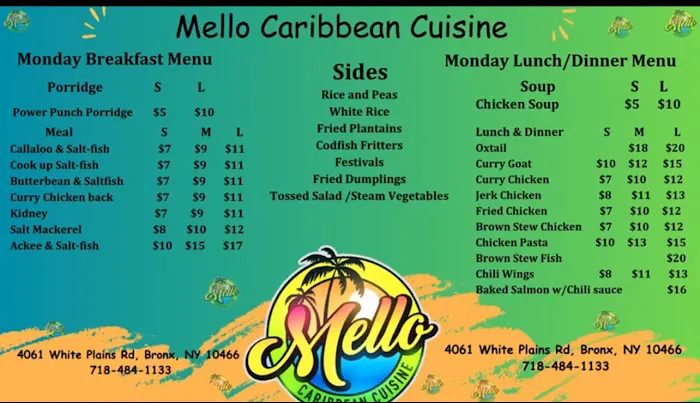 Mello Caribbean cuisine Picture 2