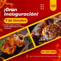 AMIGOS ASADO | Barbacoa Pollo asado, Costillas de res y cerdo, Restaurante de comida rápida in Palisades Park, NJ ico