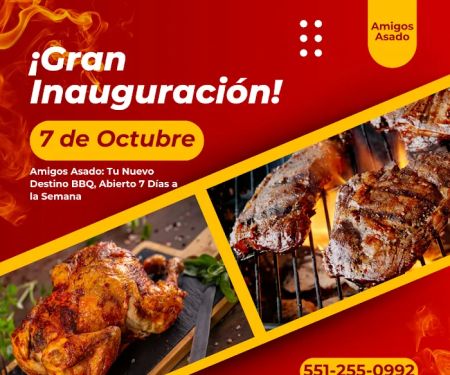 AMIGOS ASADO | Barbacoa Pollo asado, Costillas de res y cerdo, Restaurante de comida ru00e1pida in Palisades Park, NJ