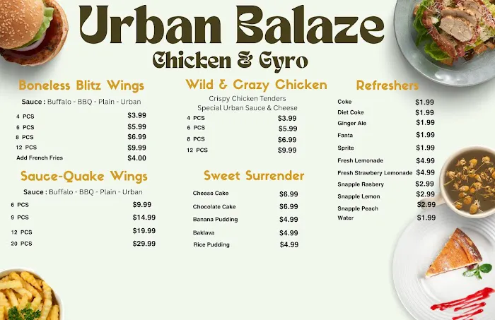 Urban Blaze Chicken & Gyro Picture 2
