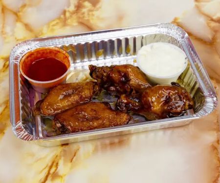 Crispy fried chicken & gyros