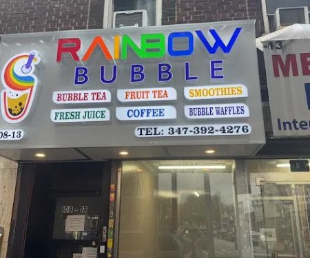 rainbow bubble