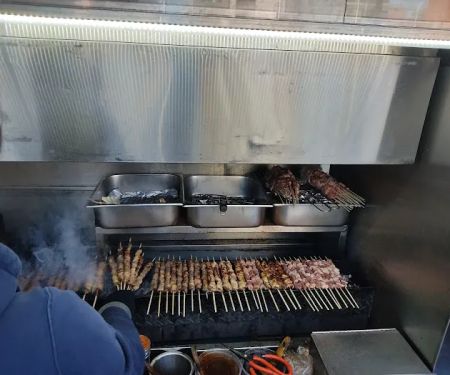 Xinjiang BBQ stand