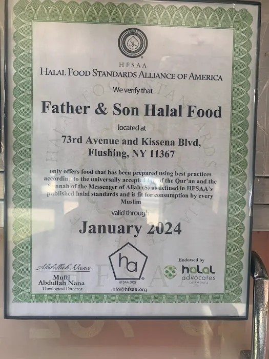 Father and Son Halal Food Picture 4