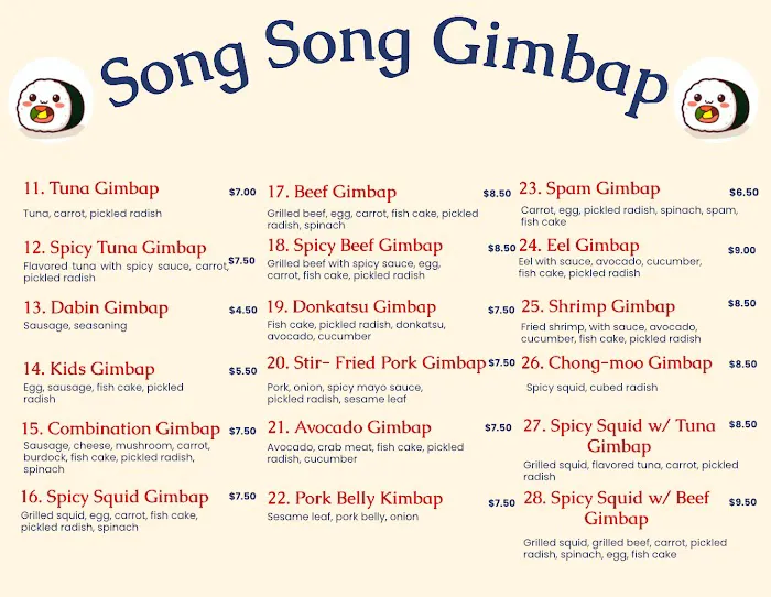 Song Song Gimbap Picture 3