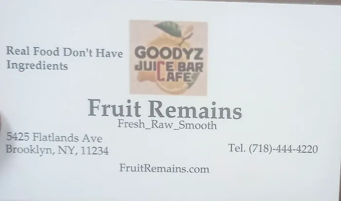 Goodyz Juice Cafe Picture 2