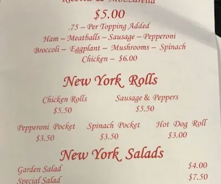 N Y Pizza