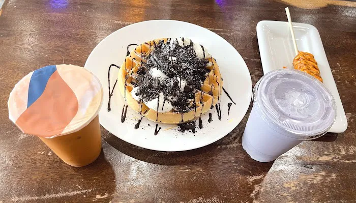 Waffle N Sip | Coffee and Waffle | Waffle Dog & Sandwich Picture 1