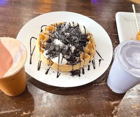 Waffle N Sip | Coffee and Waffle | Waffle Dog & Sandwich