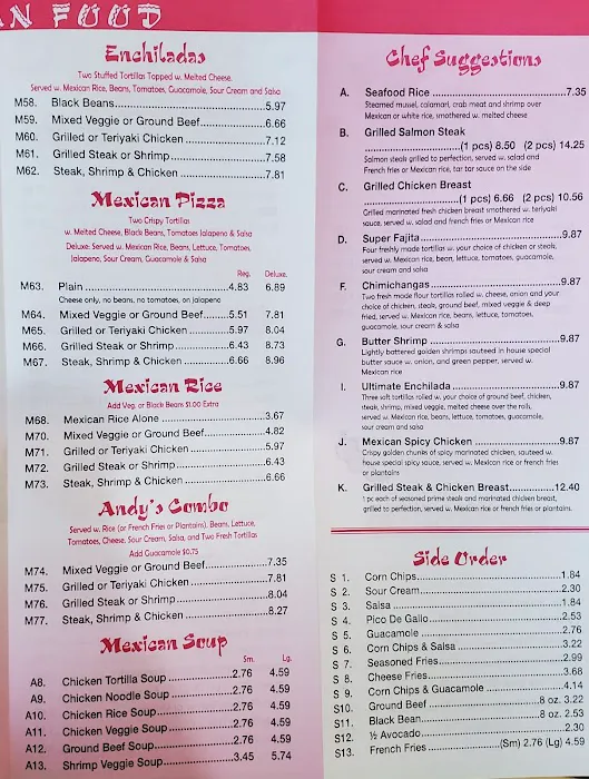 ANDY’S Taco Japanese & Mexican Food Picture 5