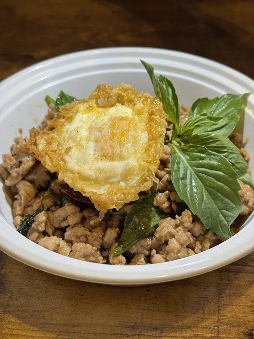 Pad Kra Prow Thai Takeout Picture 1