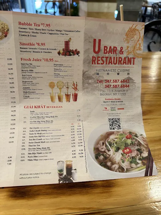 U Bar & Restaurant Picture 10