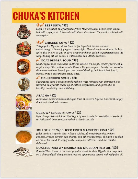 Chuka's Kitchen African Cuisine Picture 2