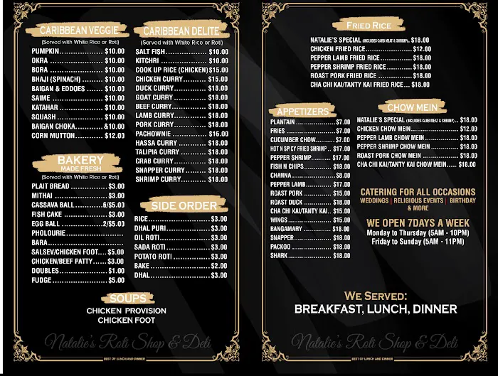 Natalie's Roti Shop & Deli Picture 6