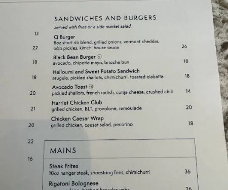 The Quimby Restaurant