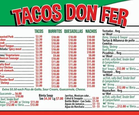Tacos Don Fer