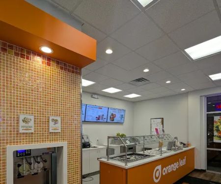 Orange Leaf Frozen Yougurt