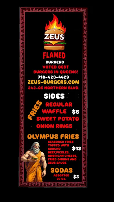 Zeus Flamed Burgers Picture 2