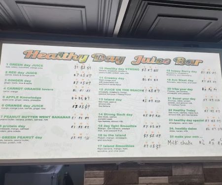 Healthy day juice Bar and smoke shop