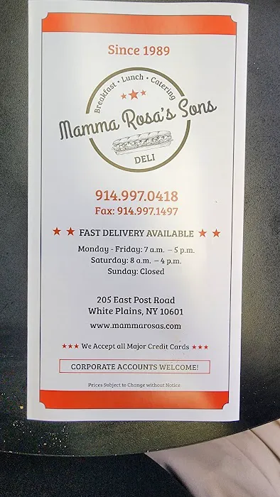 Mamma Rosa's Sons Italian Catering Deli Picture 3