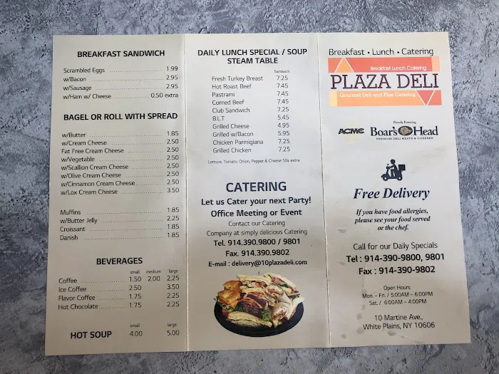 Plaza Deli Picture 1