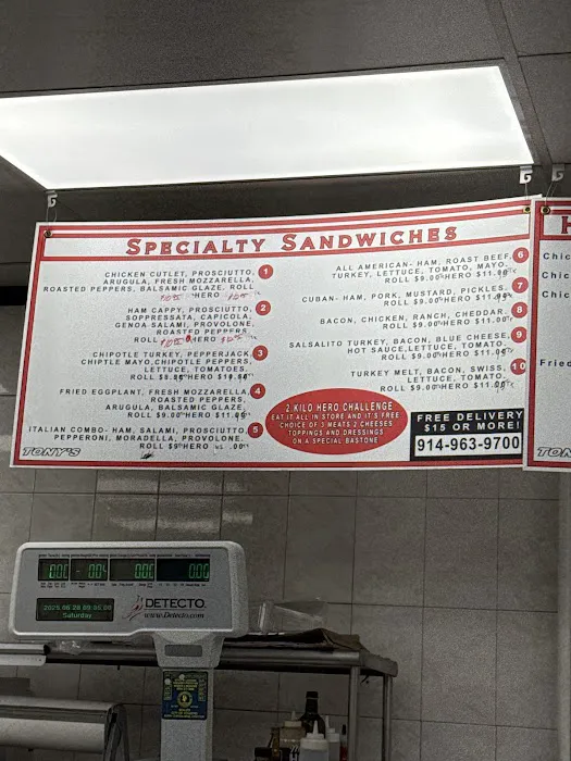 Tony's Deli Picture 3