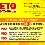 KETO TO GO at Organica Natural Foods